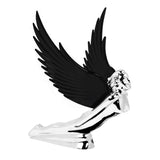 WindRider Chrome Flying Goddess Hood Ornament