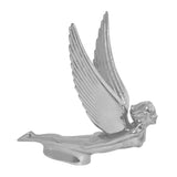 Chrome Flying Goddess Hood Ornament