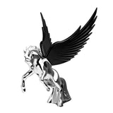 WindRider Chrome Fighting Stallion Hood Ornament