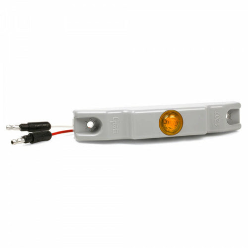 MicroNova® Dot LED Clearance Marker Lights Amber, with Bracket