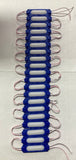6 Led  Rubber Light Bars Strip W/Adhesive Tape Blue