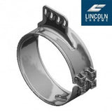 Lincoln Chrome 6” Wide Clamp 4-Holed Fits Kenworth