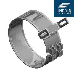 Lincoln Chrome 8” Aero Wide Clamp Fits Kenworth