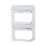 Chrome Rocker Switch Cover For Peterbilt 579 (2012-2019) & 567 (2014-2019)- 2 Switches