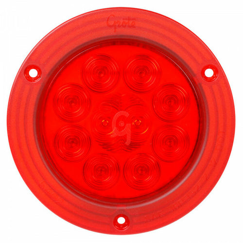 Red SuperNova® 4" 10-Diode Pattern LED Stop Tail Turn Lights