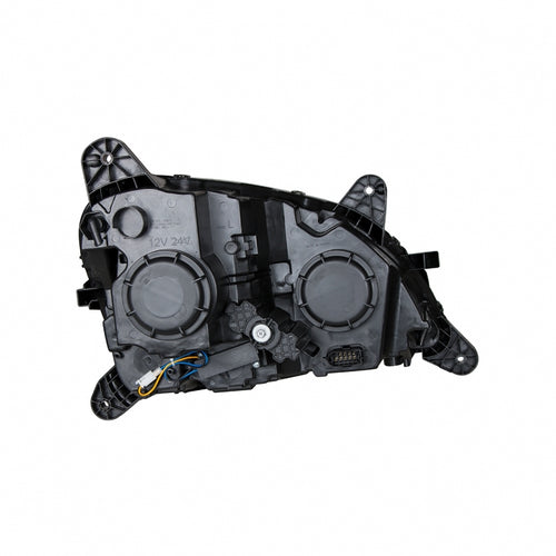 Chrome Projection Headlight With LED Position Light & Signal For 2012-2021 Peterbilt 579- Driver