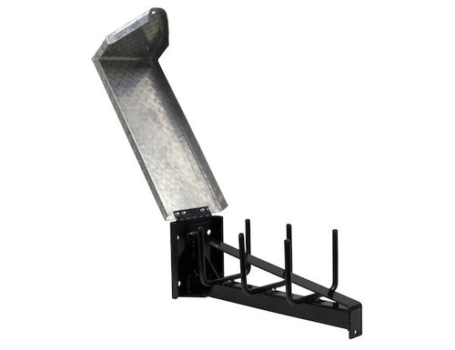 Tire Snow Chain Carrier - Frame Mount 24” Chain Carrier, w/lid, 300 lbs capacity