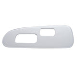 Chrome Plastic Window Switch Trim For 2008+ Peterbilt 389/388- Driver (2 Openings)