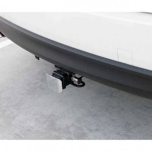 Chrome Plastic Hitch Cover For 2" x 2" Hitch