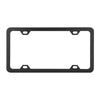 Plain 4-Hole License Plate Frame with Thin Bottom