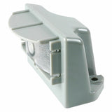 White MicroNova® Multi-Volt LED License Lights  9-32V Vertical Mount, Gray