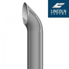 Lincoln Chrome West Coast Curve Cut 7” OD X 36” Straight (No End Finish)