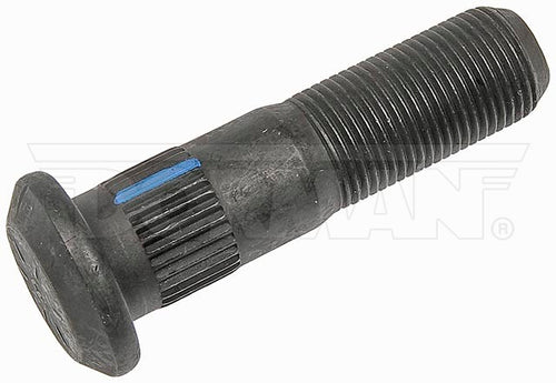 Wheel Stud Gr8 3/4" -16 Serrated Stud - 0.813 In. Knurl, 2.875 In. Length Right