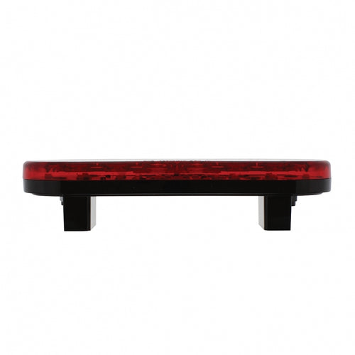 6” Oval Combo Light with 14 LED Stop, Turn & Tail Light & 16 LED Back-Up Light - Red LED/Red Lens