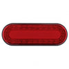 24 Led 6" Oval "Mirage" Stop, Turn & Tail Light - Red Led/Red Lens