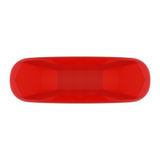 Red Large Dome Light Lens fits Freightliner Cascadia 2008 Later