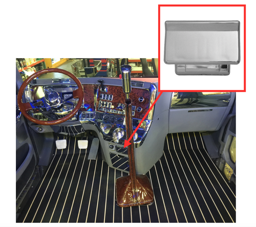 Ash Tray In Chrome Plastic fits Freightliner Century/Columbia/Coronado1997+