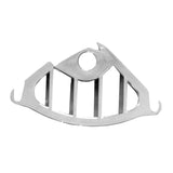 Chrome Plastic Driver Side Dash Triangle Vent fits 2006+ Peterbilt 379, 389, 388, 387, 386, 384, and Various Other Models.