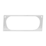 A/C Control Bezel fits Kenworth Chrome Plastic