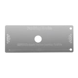 Stainless Steel Parking Break Control Panel fits Kenworth