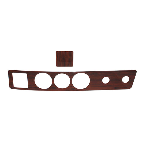 Wood Color Control Trim fits Kenworth Model W & T, year 2006 and later