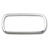 Chrome Plastic Oval Dome Light Trim fits Peterbilt 2006+