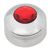 Chrome Plastic A/C Knob with Diamond for KW 2002 Up