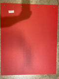 Mud Flap 24” X 30”, Polypro, Red (Each)