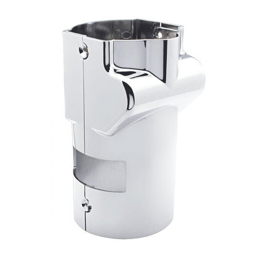 Chrome Middle Steering Column Cover For Kenworth W900/T800 (1986-2002) & Peterbilt 379/378