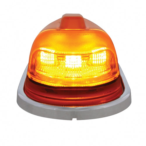6 LED Pickup Cab Marker Light - Amber LED/Amber Lens