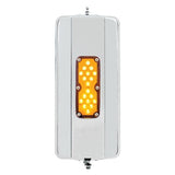 7" x 16" 18 LED Stainless West Coast Mirror - Heated