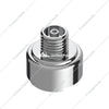 M30X3.5 Thread-On Gearshift Knob Chrome Mounting Adapter For Eaton Fuller Style 9/10 Speed - Vertical (Bulk)