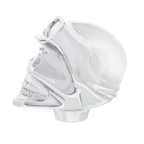 Chrome Skull Biker 1/2"-13 Thread-on Shift Knob