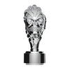 Thread-On Skull Gearshift Knob With 9/10 Speed Adapter - Chrome