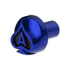 Ace Of Spades Air Valve Knob - Indigo Blue With Gloss Black Inlay