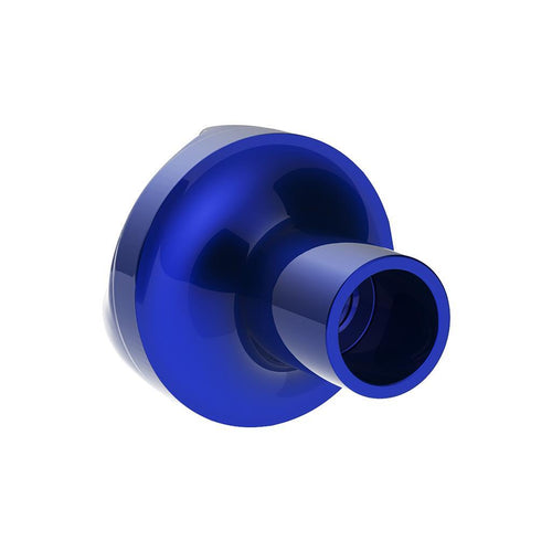 Ace Of Spades Air Valve Knob - Indigo Blue With Gloss Black Inlay