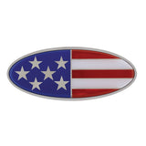 Chrome Diecast fits Peterbilt Flag Emblem Speed Nuts Included