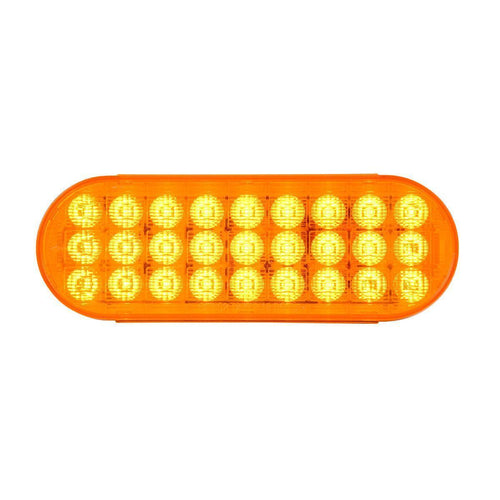 Oval Smart Dynamic Led Sealed Light Amber /Amber
