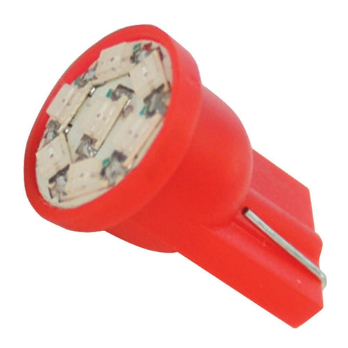 Red #194 #168 Dome Type 7 LED Light Bulb