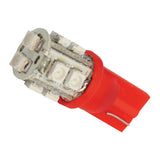194/168 Tower Style 10 LED Light Bulb Red