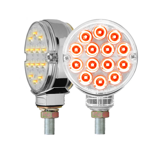 3" Double Face Pearl LED Light Twin Pack