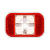 Rectangular Single High Power Led Sealed Red/White Light