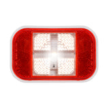 Rectangular Single High Power Led Sealed Red/White Light