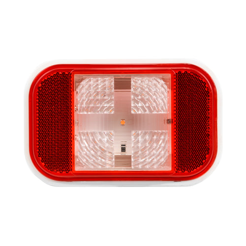 Rectangular Single High Power Led Sealed Red/White Light