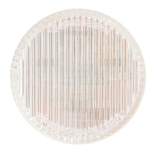 2" Round Dual Function Light Red/Clear