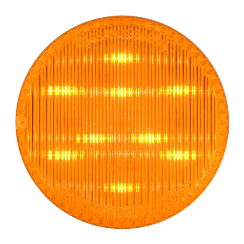 2-1/2" Round Dual Function Light Amber/Amber