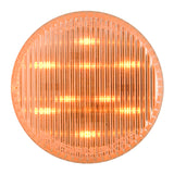 2-1/2" Round Dual Function Light Amber/Clear