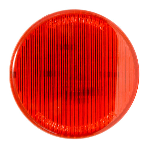 2-1/2" Round Dual Function Light Red/Red