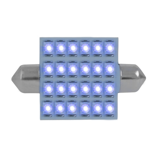 211-2 Dome Type 24 Led Light Bulb Blue
