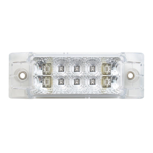 Rectangular Wide Angle Spyder 10 Led Mark